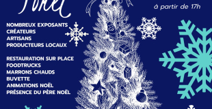 marché de noël semi-nocturne
