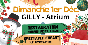 Marché de Noël de Gilly sur Isère (73)