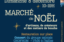 Marché de Noël dans un des plus jolis villages de Saintonge