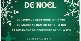 Les Art’iZans Locaux vous aident à préparer Noël (Marché de Noël artisanal)