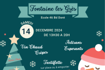 Marché de Noël de l’APE Fontaine les Gres