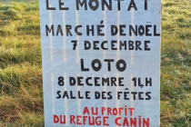 Marché de Noël  au profit du Refuge Canin Lotois