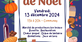 Marché de Noël bio local et solidaire des Jardins de Lucie