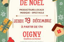 Marché de Noël 2024 de OIGNY 41