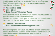 Marché de Noël 2025 Collège NDBA Tarare