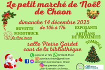Le petit marché de Noël de Chaon 
