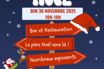 Marché de Noël 2025 de Moutiers-les-Mauxfaits (85)