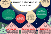 Marché de Noël 2025 de Magnac-Laval (87)