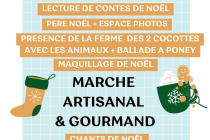 MARCHE DE NOEL ARTISANAL ET GOURMAND MANZIAT-AIN 2025