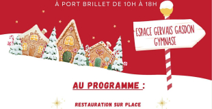 Marché de Noël à Port-Brillet (53)