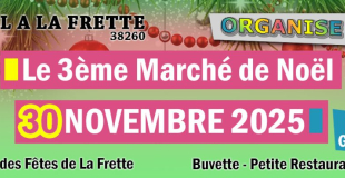 Marché de Noël 2025 de La Frette 38