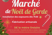 Marché de Noël du sou de l'école de GERDE