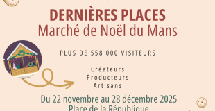 Appel à exposant - Marché de Noël du Mans 2025