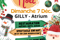 Marché de Noël de Gilly sur Isère 