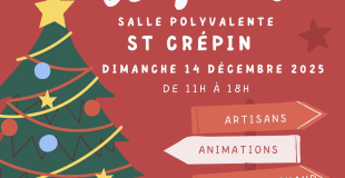 Marché de Noël à Saint-Crépin