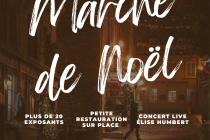 Marché de noël nocturne