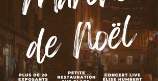 Marché de noël nocturne