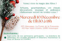 Marché de Noël chez API Manosque, La Ferme de la Ponsonne