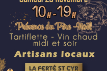 Marché de Noël - La Ferté Saint Cyr (41)