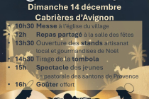 Marché de Noël des jeunes du Luberon