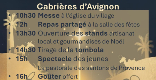 Marché de Noël des jeunes du Luberon