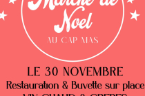 Marché de Noël artisanal au Cap Mas