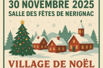 Marché de Noël Nérignac + Feu d'artifice 
