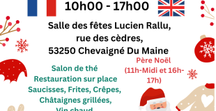 Marché de Noël 2025  organisé par Chevaigné Animations 53 