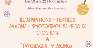 Pop up Marche de noël Lyon 1er
