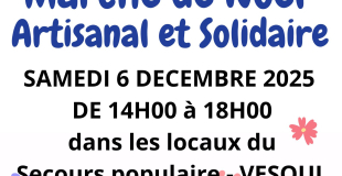Marché de Noël artisanal et solidaire