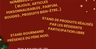 l'Ehpad Quiéta fait son marché de Noël 