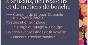 Un marché de Noël magique à Saint-Sauvant