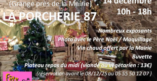 Marché de Noël 2025 de La Porcherie 87