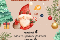 25 ème anniversaire du marché de Noël organisé par l'association « Les mains magiques »