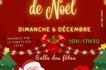 Traditionnel marché de noël à VILLE ST JACQUES