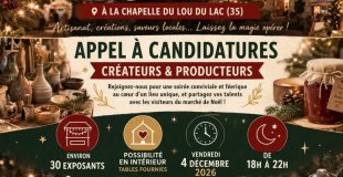 Marché de Noël des créateurs et producteurs - Appel à candidatures