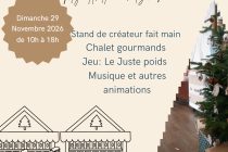 les marché des Noël des Dames blanches à l'Assemblaye