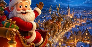 Marche de noel de Pusignan