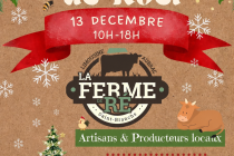 Marché de noël à la ferme