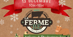 Marché de noël à la ferme
