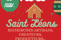 Marché de Noel Saint Leons