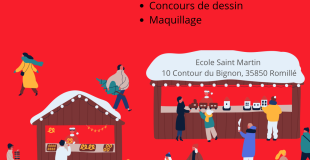 Marché de Noël de Romillé APEL  Saint Martin
