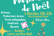 Marché de Noël 2026 à Marches (Drôme)