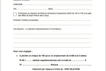 Marché de Noël Téléthon