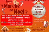 Marché de Noël 2026 de Rivarennes 37190 - Gourmand et Créatif